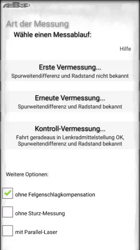 AchsBoxPro Achsvermessung screenshot