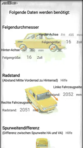 AchsBoxPro Achsvermessung screenshot