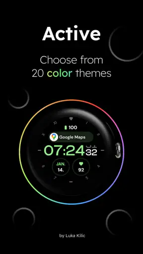 Active - Digital Watch Face screenshot