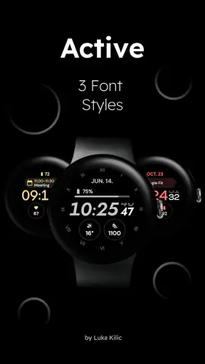 Active - Digital Watch Face screenshot