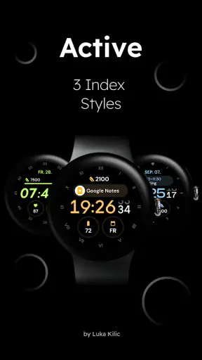 Active - Digital Watch Face screenshot