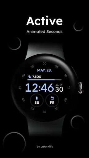 Active - Digital Watch Face screenshot