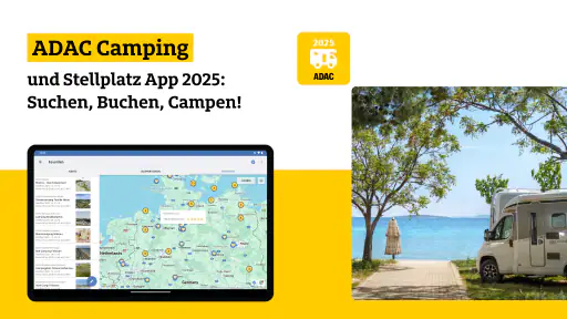 ADAC Camping / Stellplatz 2025 screenshot