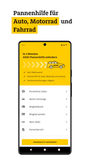 ADAC Pannenhilfe screenshot