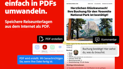 Adobe Acrobat Reader für PDF screenshot
