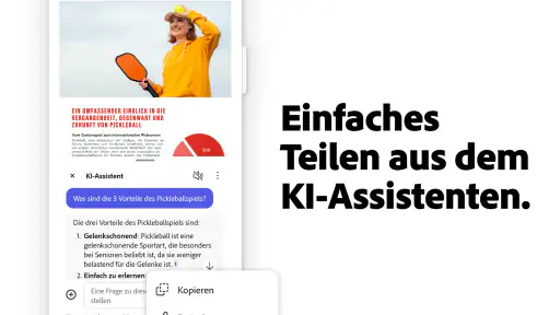 Adobe Acrobat Reader für PDF screenshot
