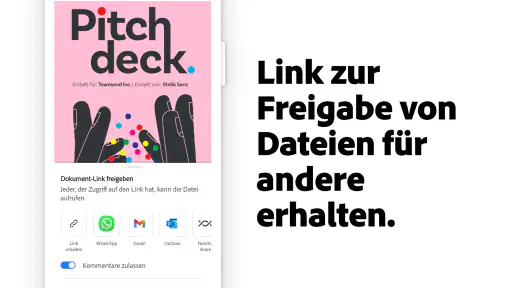 Adobe Acrobat Reader für PDF screenshot