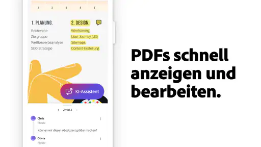 Adobe Acrobat Reader für PDF screenshot