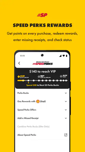 Advance Auto Parts screenshot