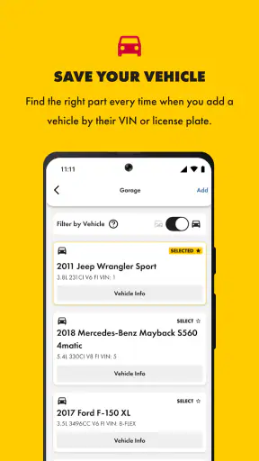 Advance Auto Parts screenshot