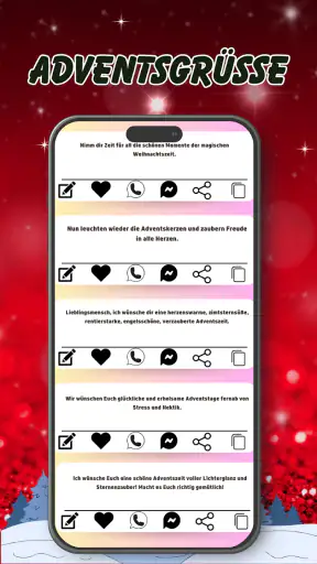 advent grüße screenshot