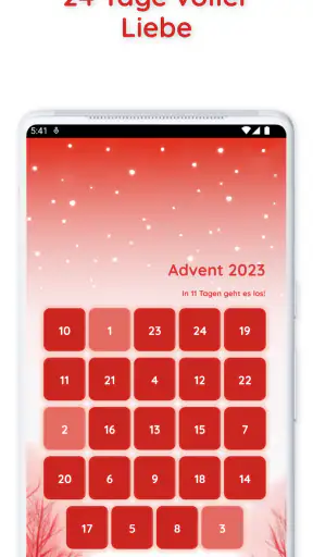Adventskalender für Paare screenshot
