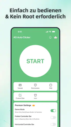 AG Auto Clicker - Auto Tippen screenshot
