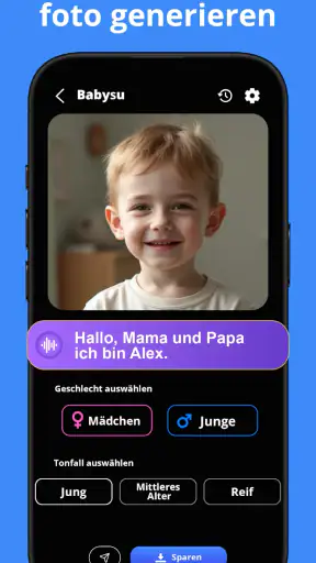 AI Baby Generator - BabySu screenshot