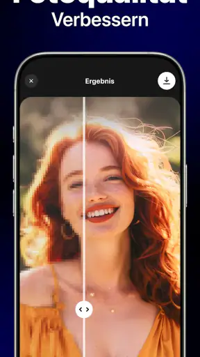 AI Foto Verbessern - PhotoApp screenshot