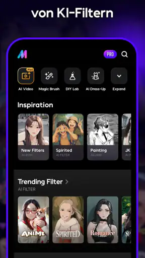 AI Mirror -Gesichtsfoto-Editor screenshot