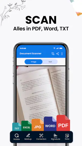 AI-Scanner, Scandokument screenshot