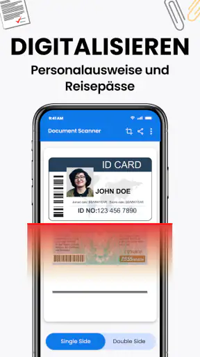 AI-Scanner, Scandokument screenshot