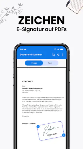 AI-Scanner, Scandokument screenshot