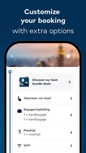 Air France - Flugbuchung screenshot