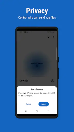 AirDrop screenshot