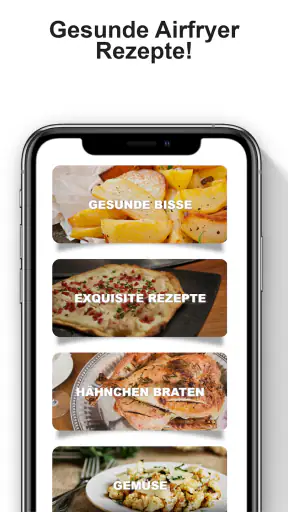 Airfryer rezepte deutsch screenshot