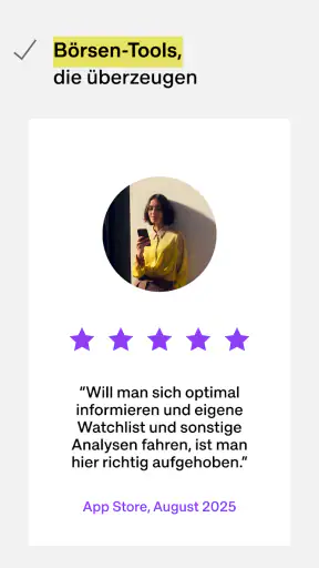 Aktienkurse im Blick - onvista screenshot