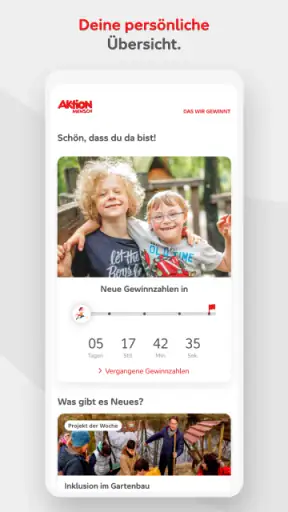 Aktion Mensch-Lotterie screenshot