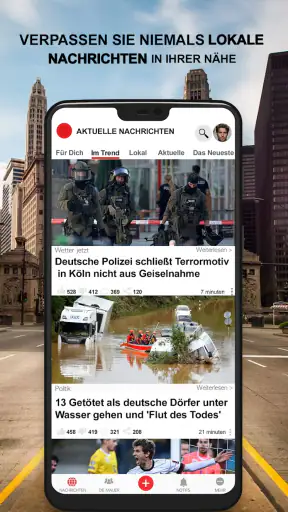 Aktuelle Nachrichten screenshot