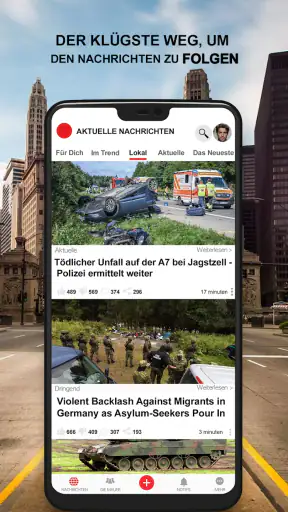 Aktuelle Nachrichten screenshot
