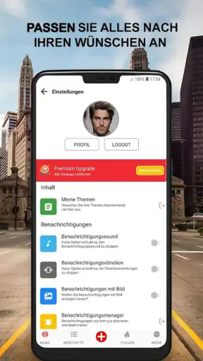 Aktuelle Nachrichten screenshot