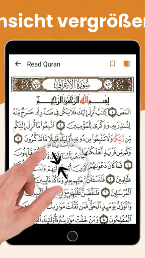 Al-Quran Offline-Lesen screenshot