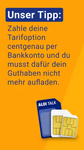 ALDI TALK screenshot