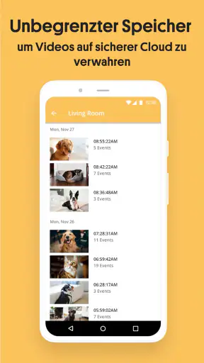 Alfred: Videoüberwachung screenshot