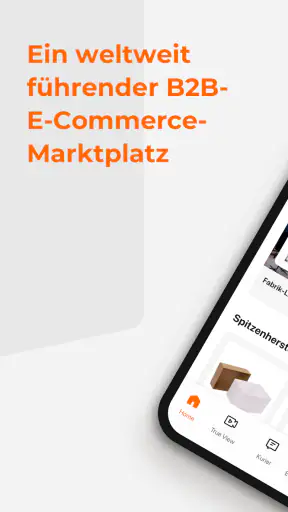 Alibaba.com - B2B-Marktplatz screenshot