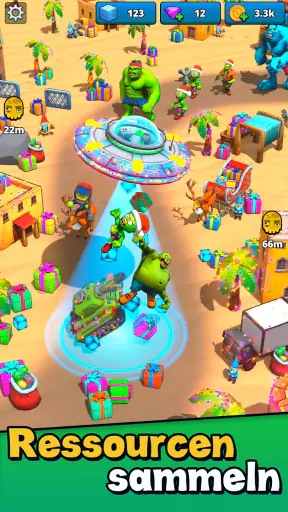 Aliens vs Zombies: Invasion screenshot