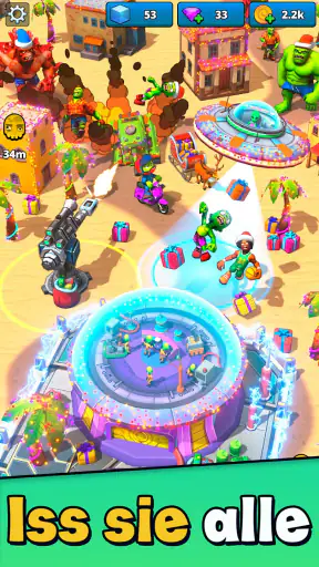 Aliens vs Zombies: Invasion screenshot