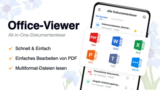 Alle Dokumente Leser: PDF, XLS screenshot