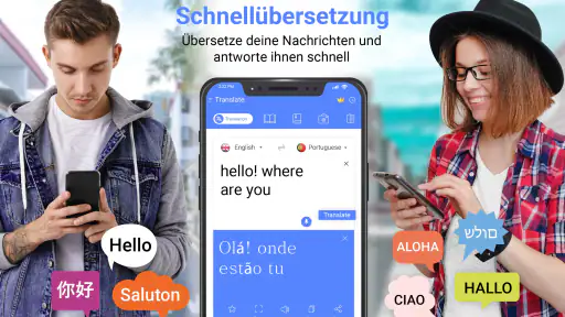 Alle Sprache Übersetzen App screenshot