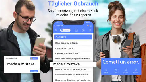 Alle Sprache Übersetzen App screenshot