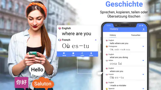 Alle Sprache Übersetzen App screenshot