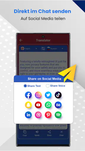 Alle Sprachen Übersetzer App screenshot