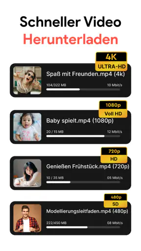 Alle Video Downloader App screenshot