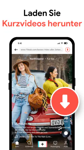 Alle Video Downloader App screenshot