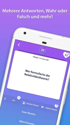 Allgemeinwissen Quiz screenshot