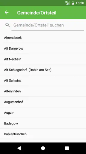 ALP Abfall screenshot
