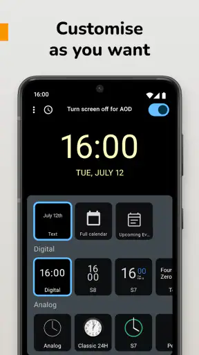 Always On AMOLED screenshot