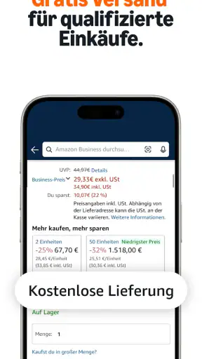 Amazon Business: B2B-Einkauf screenshot