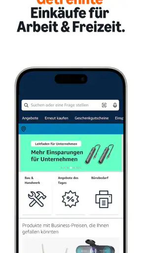 Amazon Business: B2B-Einkauf screenshot