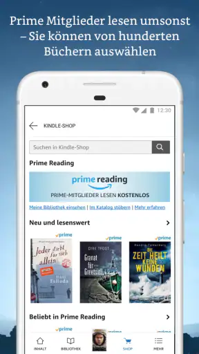Amazon Kindle screenshot